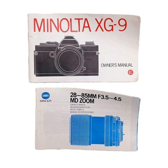 1979 Minolta XG-9 Camera 35mm SLR With 28-85mm F3.5-4.5 MD Zoom Lens Japan - Picture 14 of 16